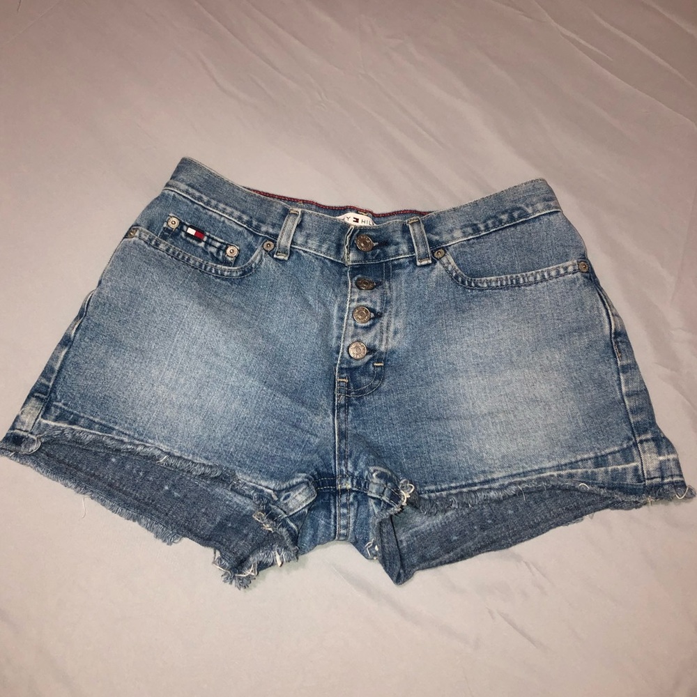 Vintage High Waisted Denim Shorts